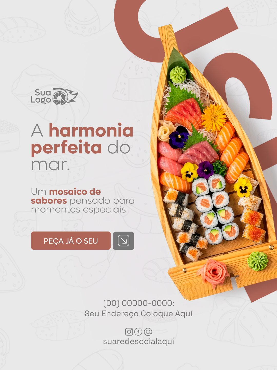 Prévia da coleção Coleção de Artes para Sushi Vibes