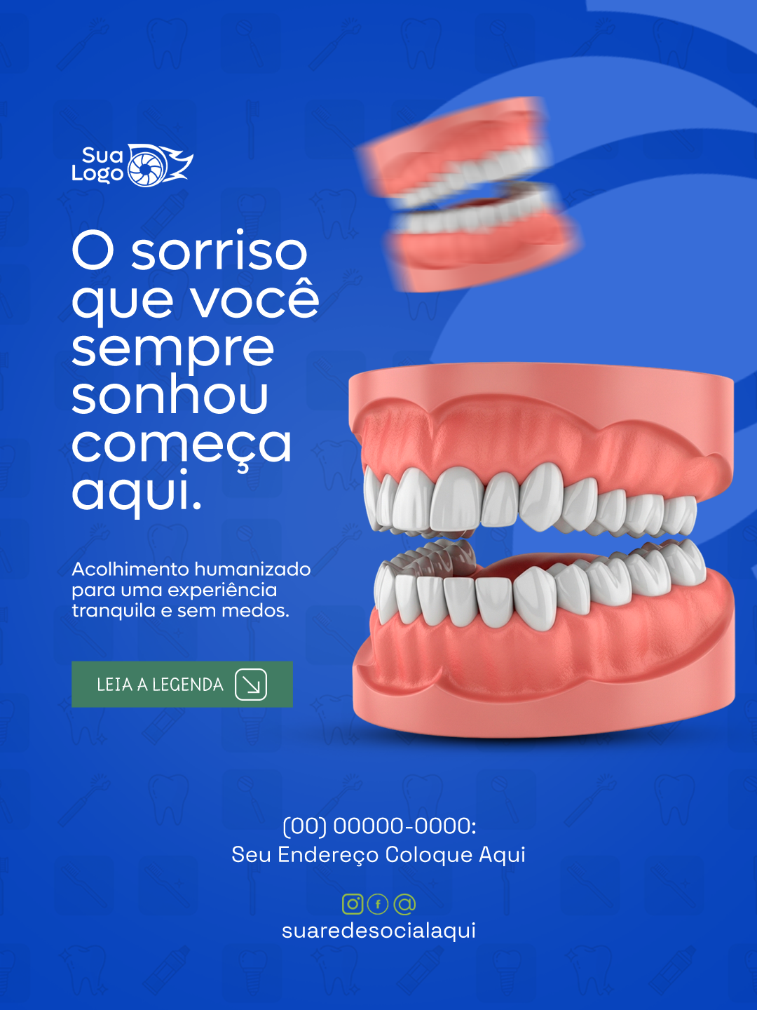 Arte 10 da coleção Coleção de Artes para Clínica Odontológica