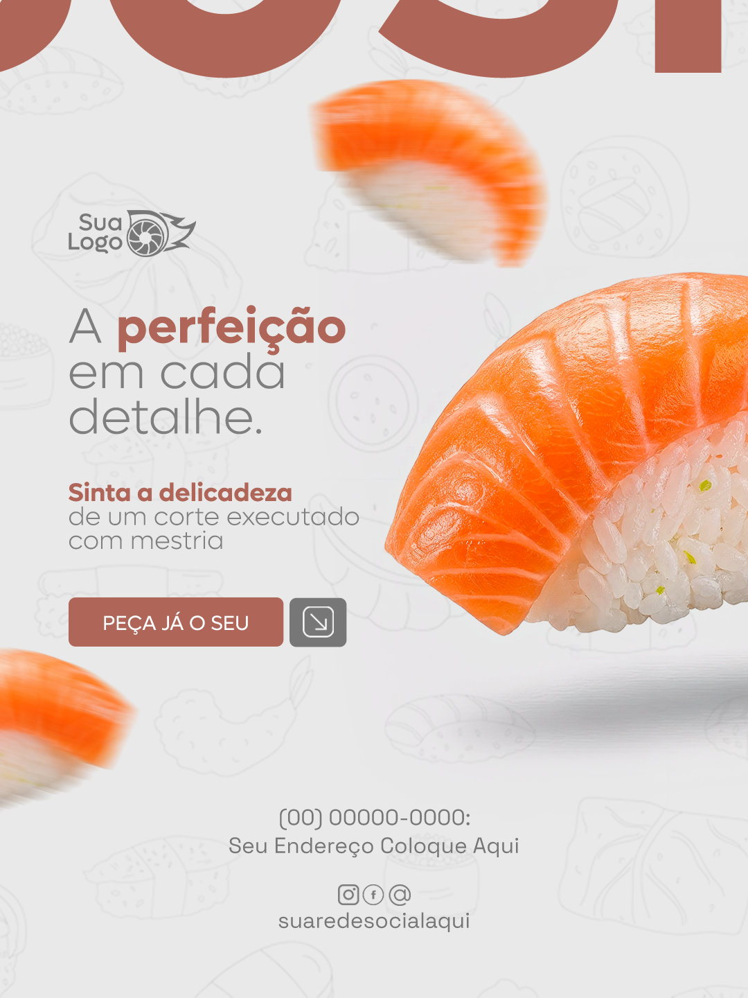Arte 6 da coleção Coleção de Artes para Sushi Vibes