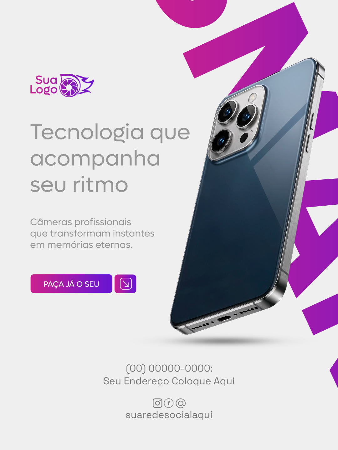 Arte 9 da coleção Coleção de Artes para Loja de Celular