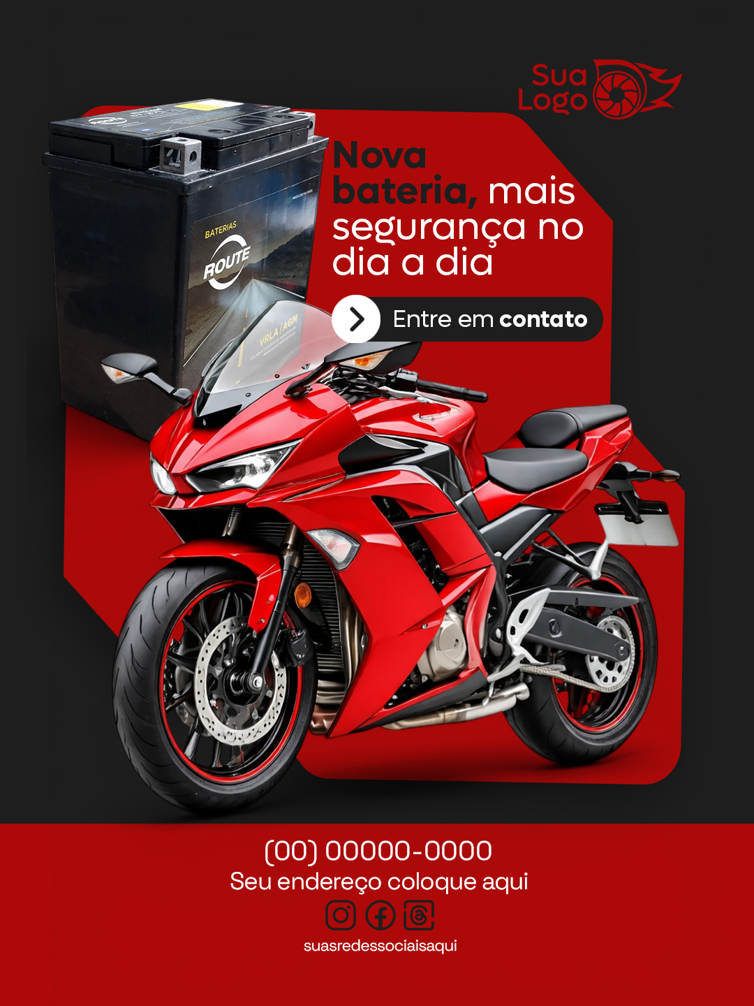 Arte 8 da coleção Coleção oficina de moto