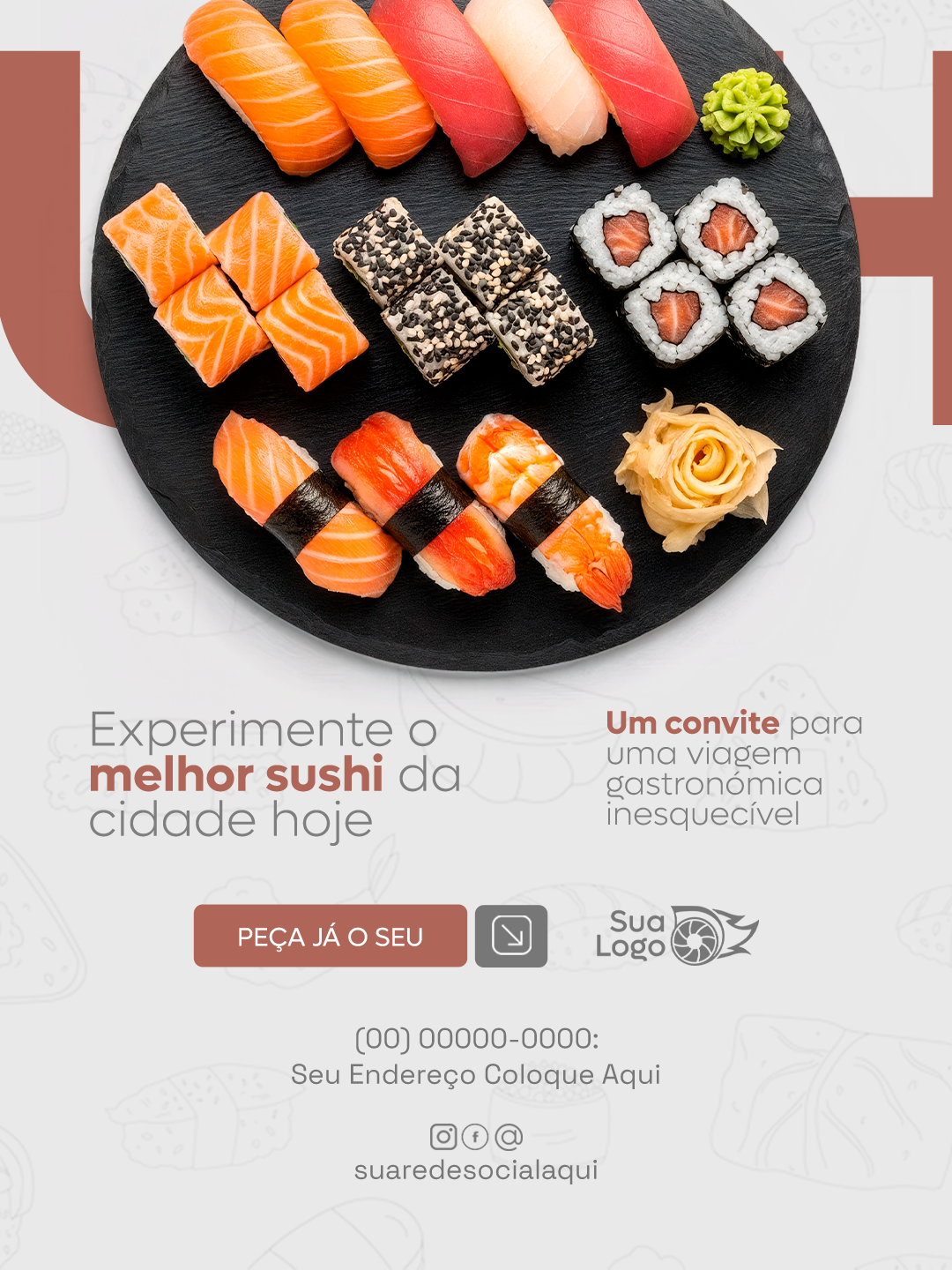 Arte 8 da coleção Coleção de Artes para Sushi Vibes