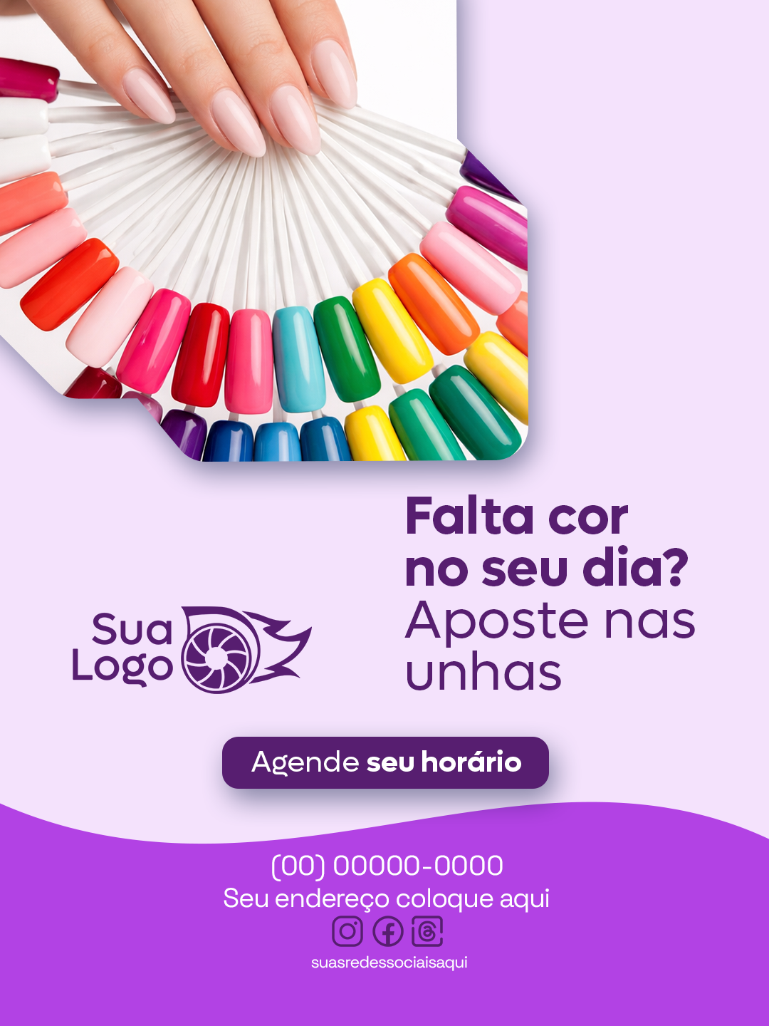 Prévia da coleção Coleção para manicure