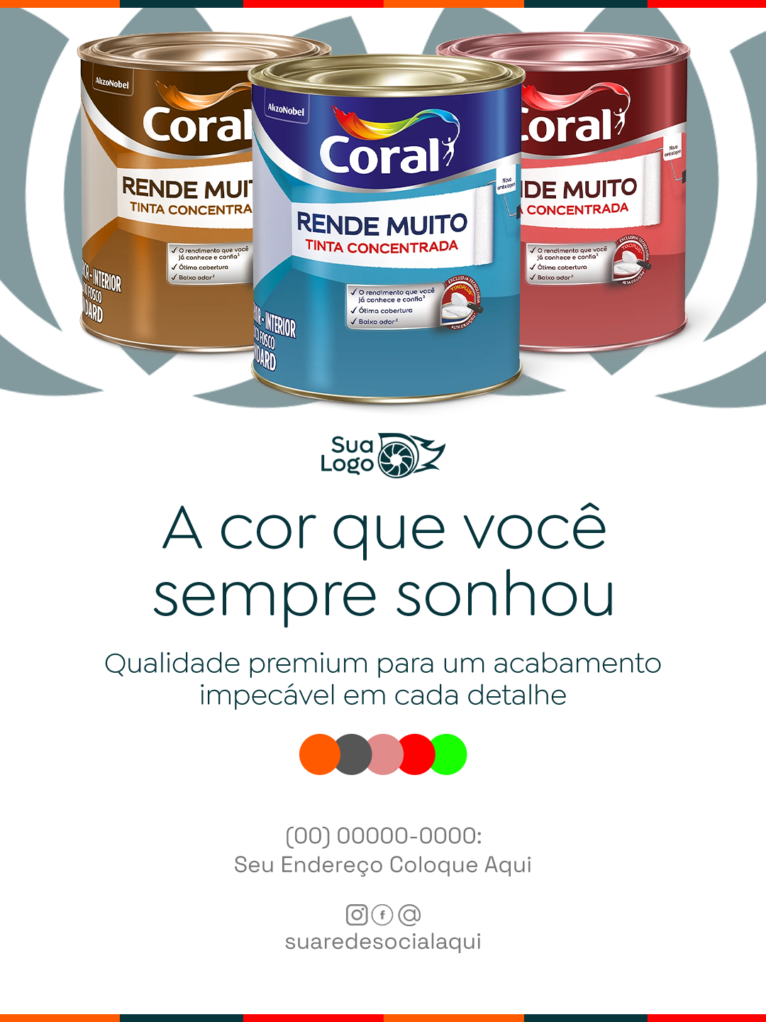 Arte 9 da coleção Coleção de Artes para Casa de Tintas