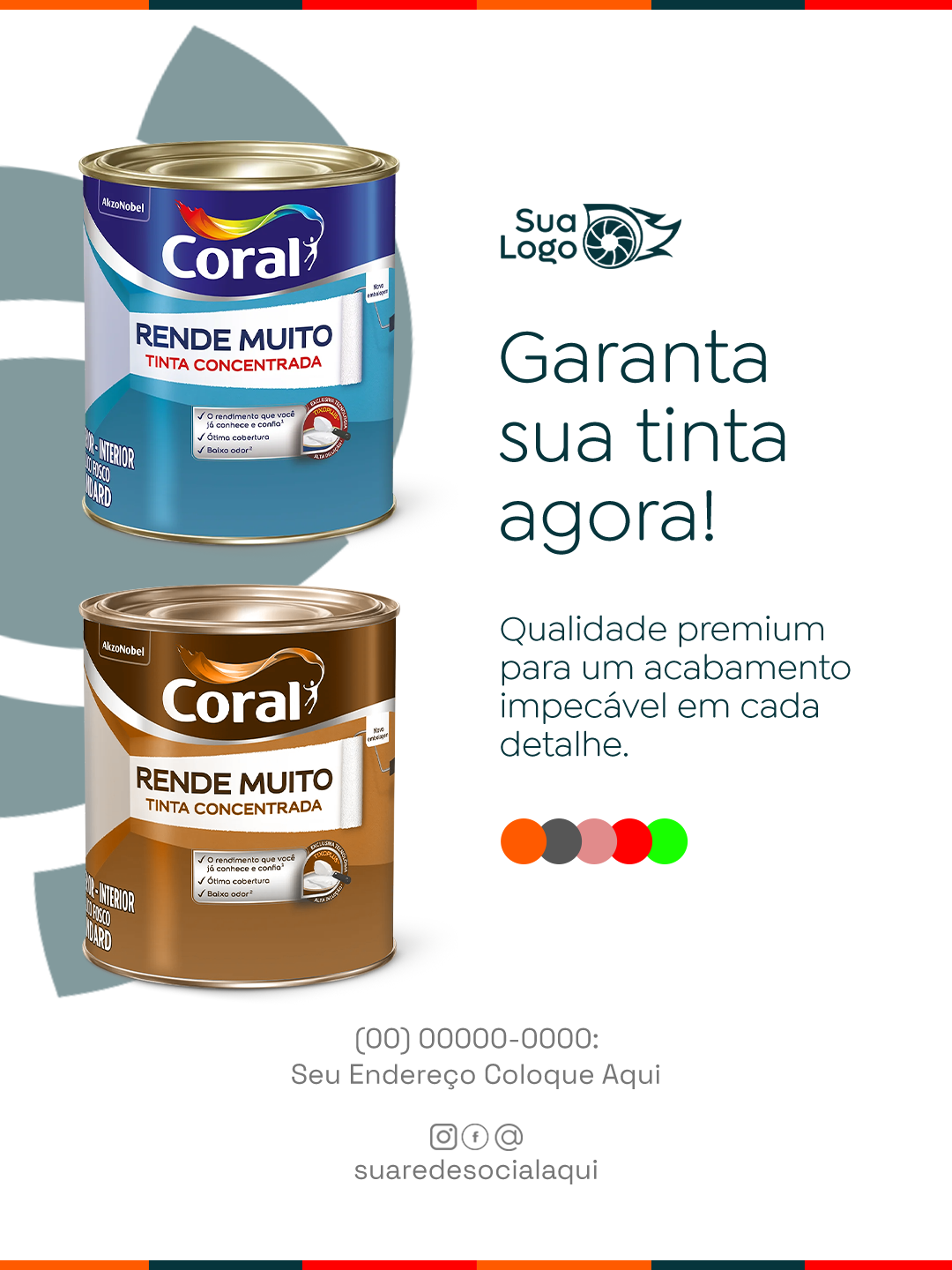 Arte 5 da coleção Coleção de Artes para Casa de Tintas