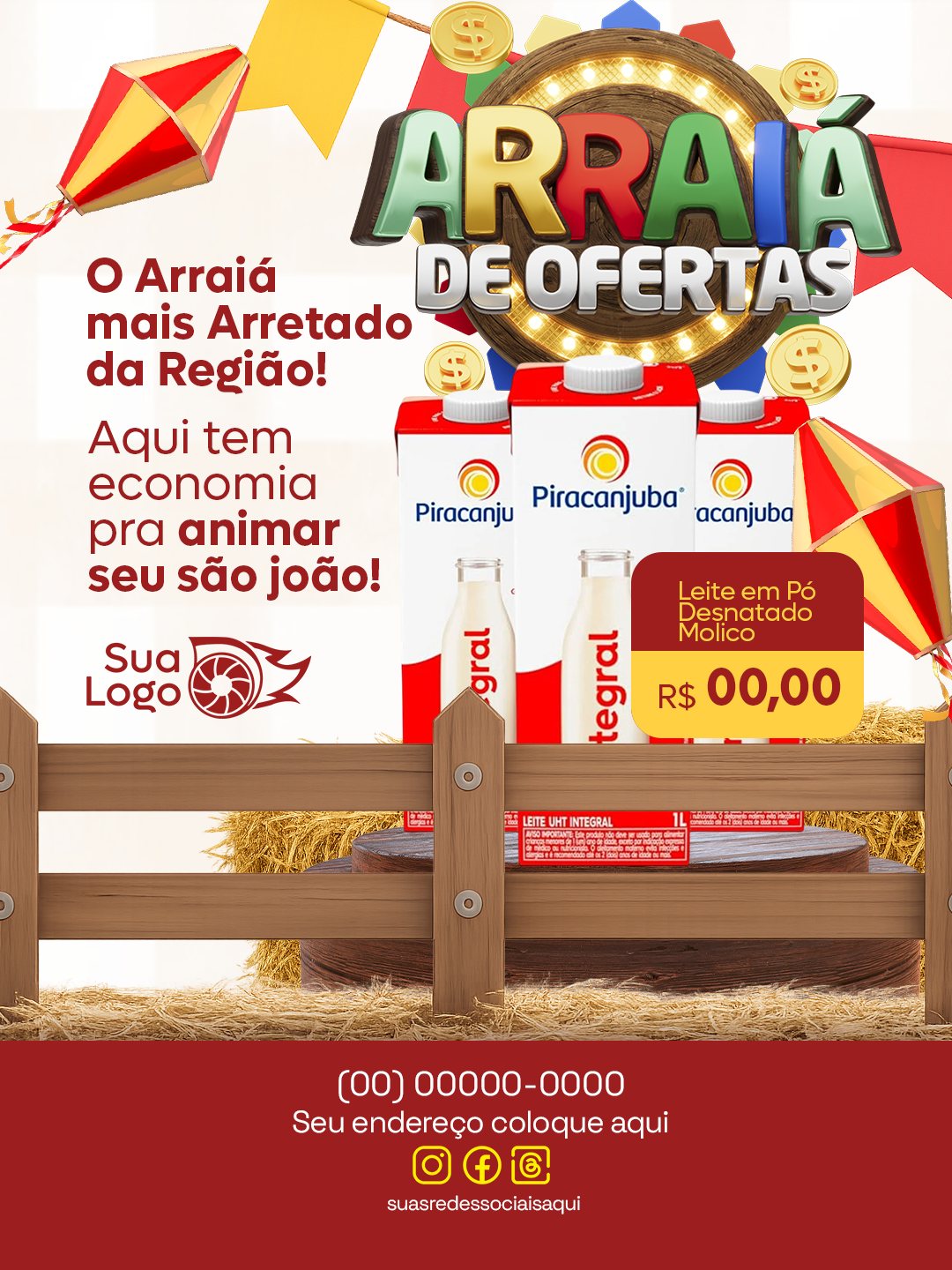 Prévia da coleção Coleção Supermercado Arraiá de Ofertas
