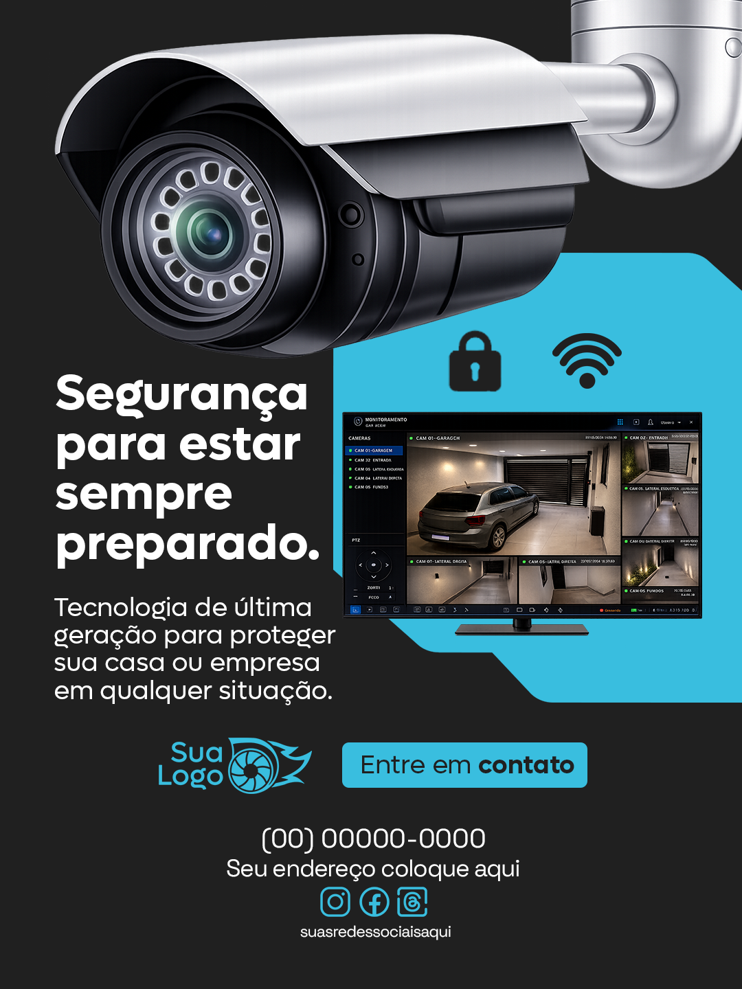 Arte 7 da coleção Coleção para Câmera de Segurança