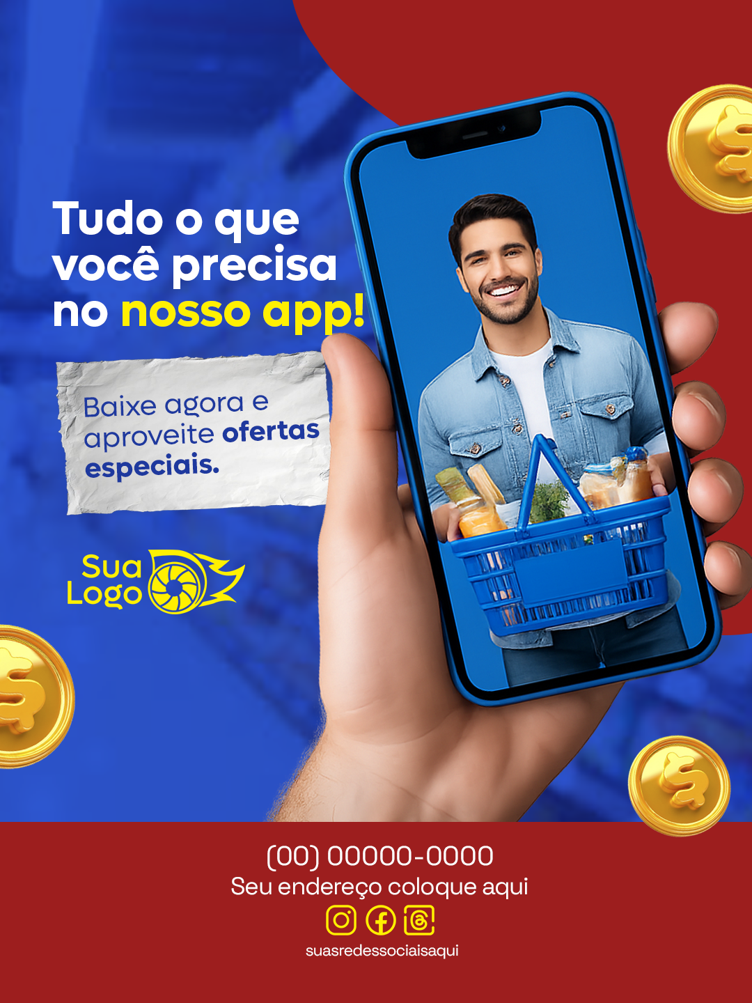 Prévia da coleção Coleção supermercado ofertas