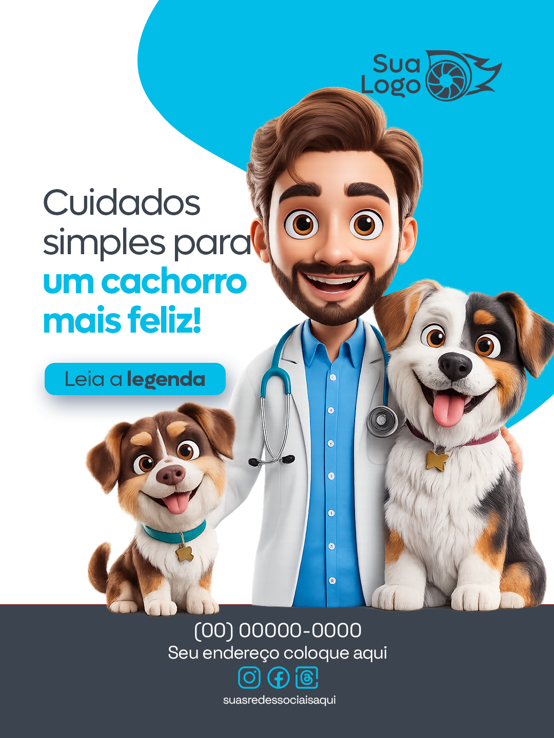 Arte 10 da coleção Coleção Clínica Veterinária Pet Shop