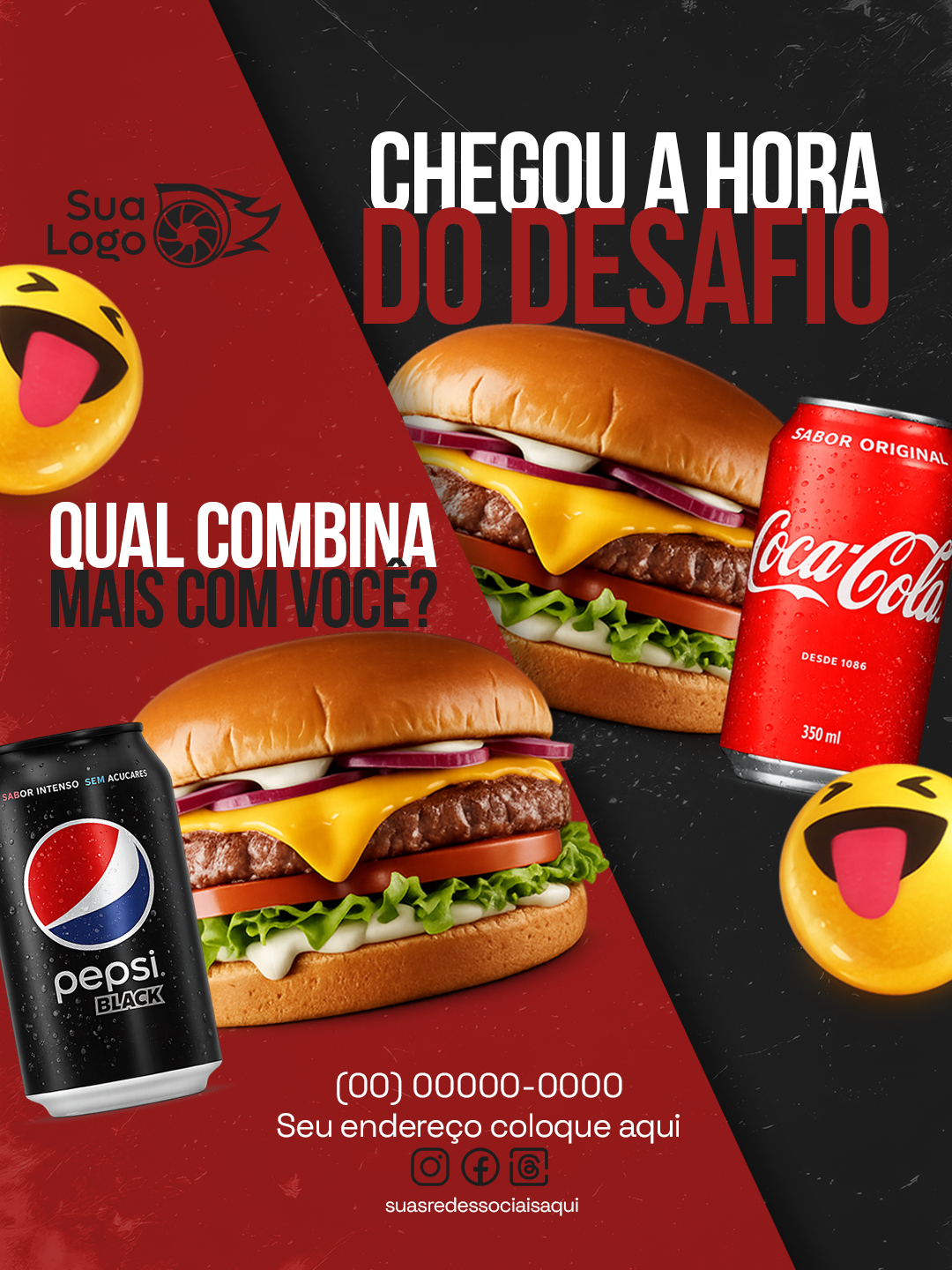 Prévia da coleção Coleção Hamburgueria, lanche
