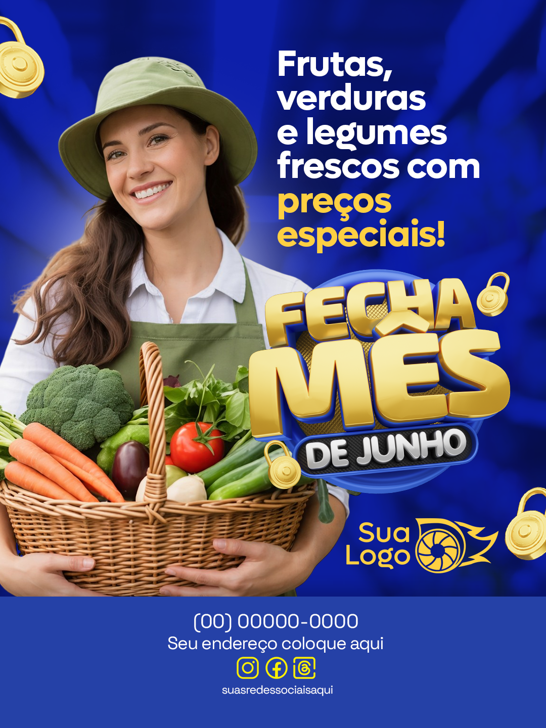 Prévia da coleção Coleção Supermercado Fecha Mês