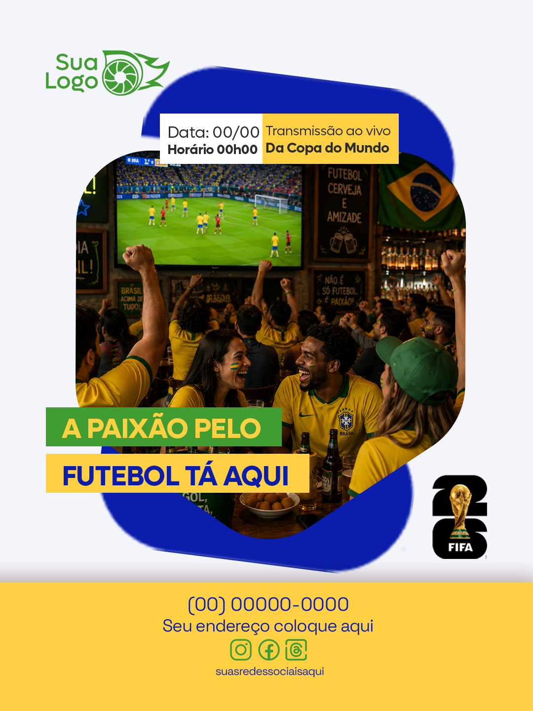 Arte 5 da coleção Coleção Bar e Restaurante Petiscaria Copa do Mundo