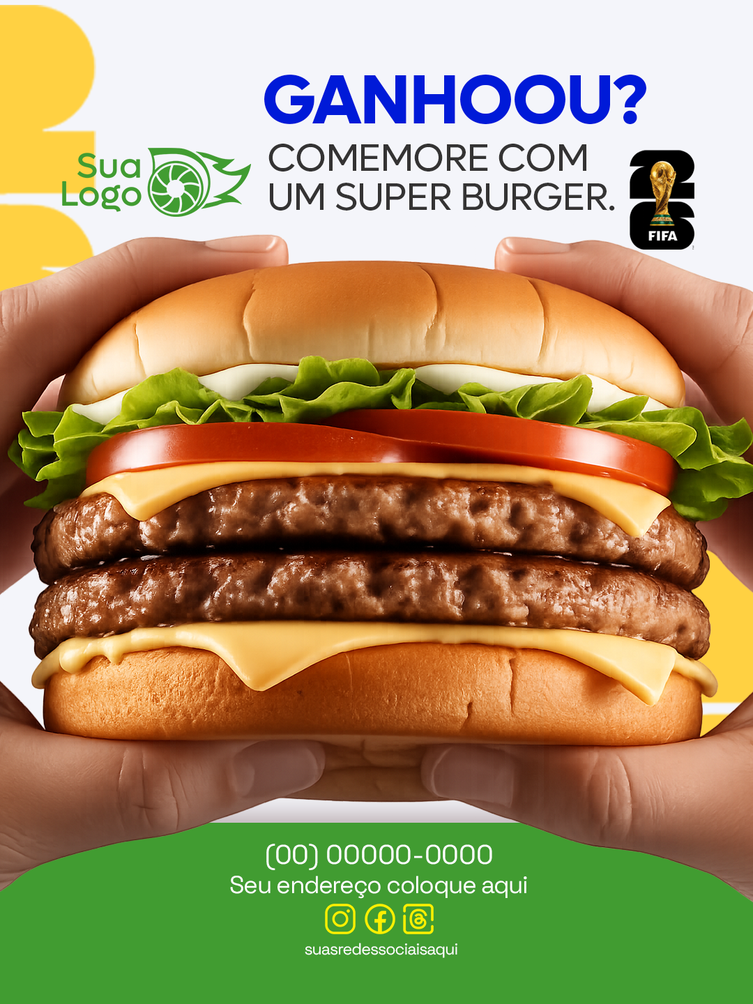 Arte 9 da coleção Coleção Hamburgueria Copa do Mundo