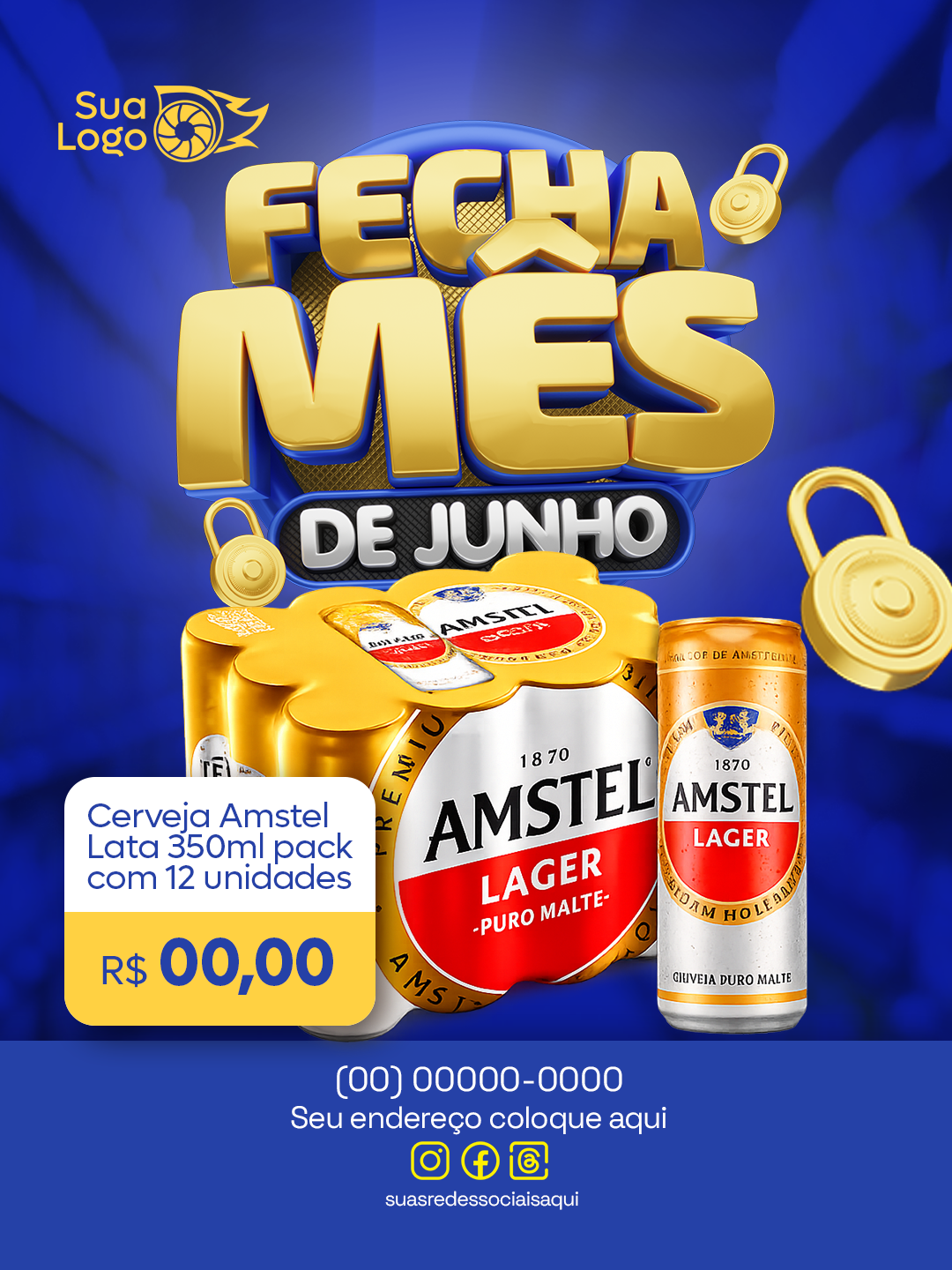 Arte 5 da coleção Coleção Supermercado Fecha Mês