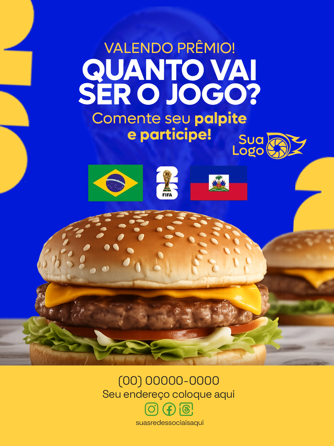 Prévia da coleção Coleção Hamburgueria Copa do Mundo