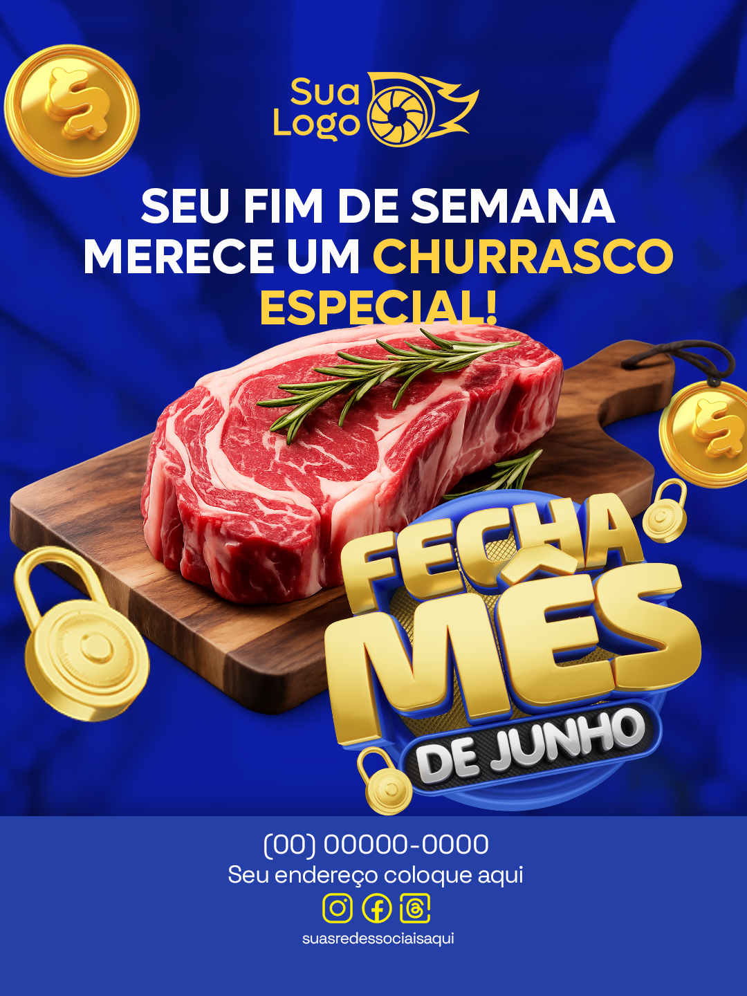 Arte 7 da coleção Coleção Supermercado Fecha Mês