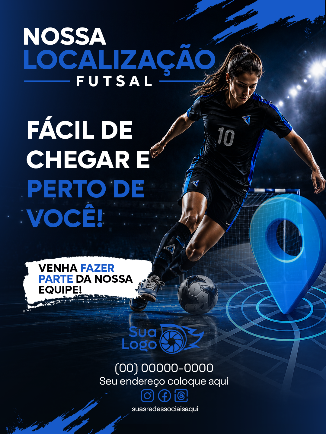 Arte 7 da coleção Coleção Futsal Masculino e Feminino