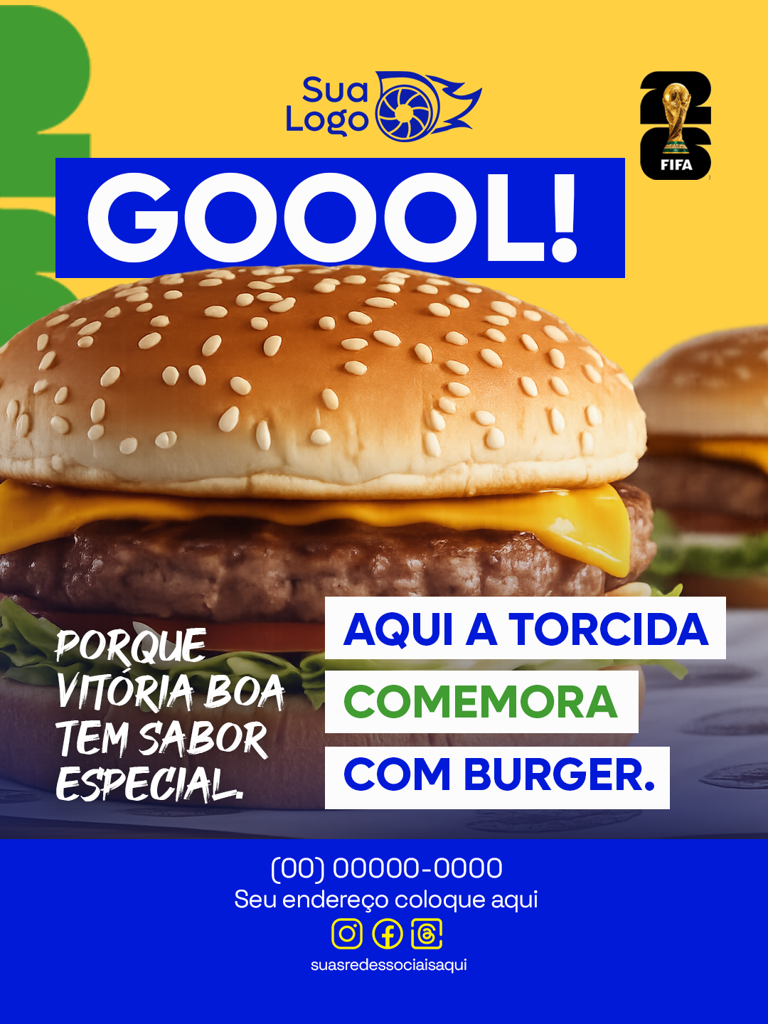 Arte 7 da coleção Coleção Hamburgueria Copa do Mundo