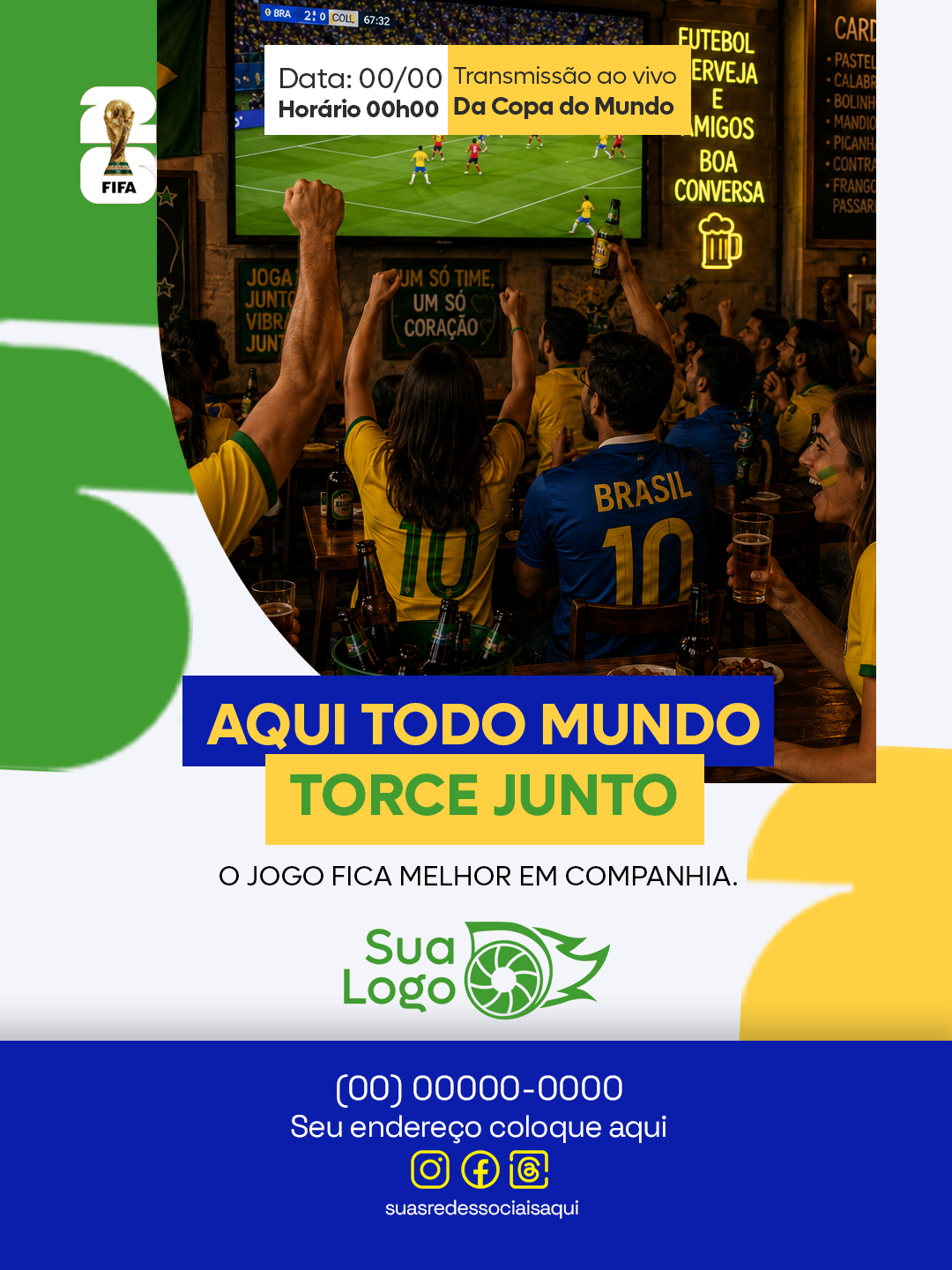 Prévia da coleção Coleção Bar e Restaurante Petiscaria Copa do Mundo