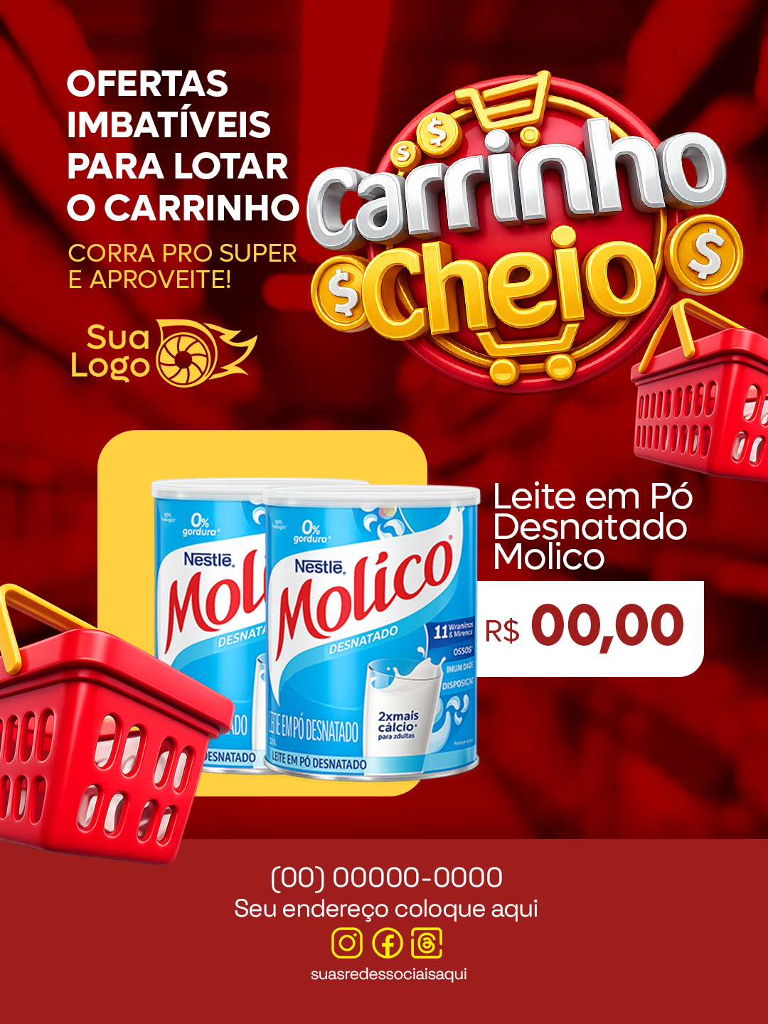 Prévia da coleção Coleção Para Supermercado Atacado e Varejo
